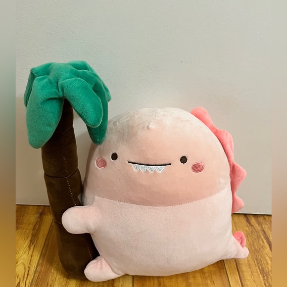 miniso Other - Miniso pink dinosaur plushie